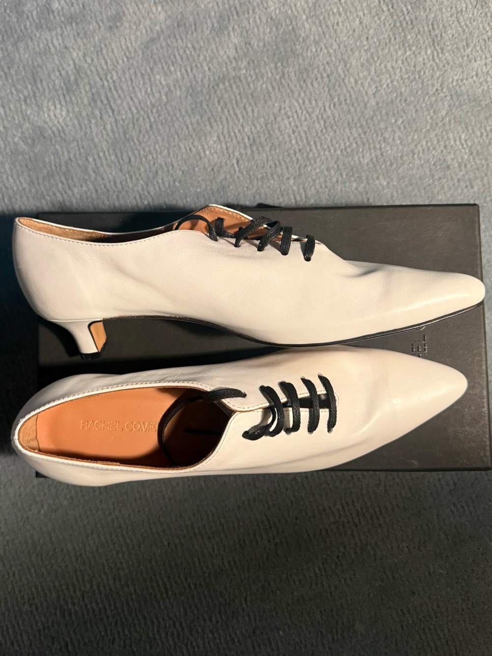 Rachel Comey Cassis Kitten Heel in White